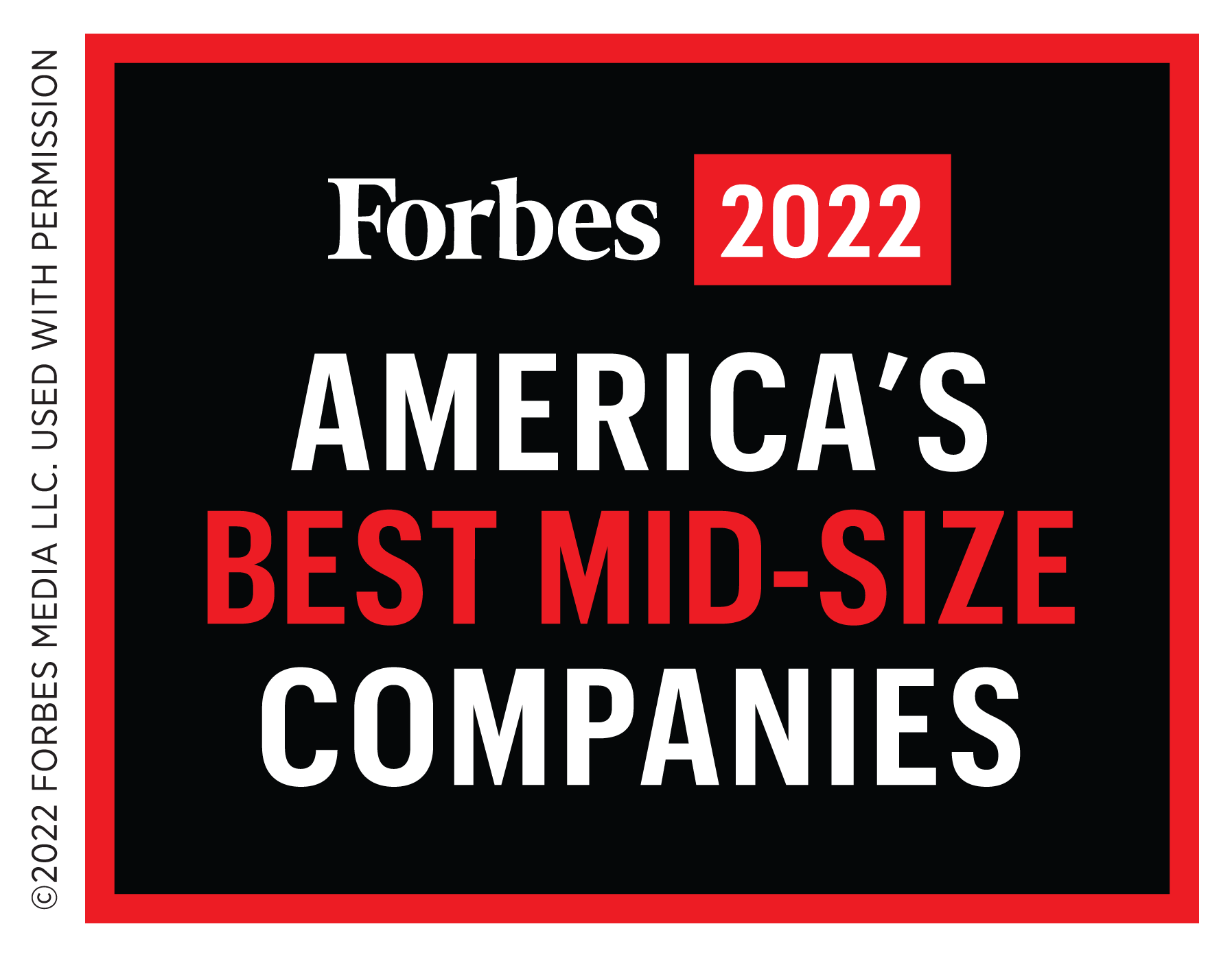 Forbes’ List of America’s Best Mid-Size Companies